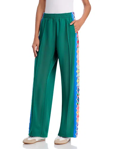 Mother The Personal Best Sneak Track Pants In Green