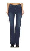 Mother Womens The Tomcat Roller Sneak Brand-tab Wide-leg High-rise Denim-blend Jeans I Put A Spell On You In I Put A Spell On You
