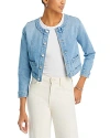 MOTHER THE PICKY CROPPED DENIM JACKET