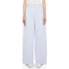 Mother The Pipe Dream Sneak Wide Leg Jeans In Blue