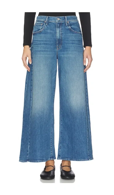 Mother The Pipe-dream Zip Ankle Jeans In Blue