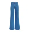Mother The Pocketbook Hustler Roller Jeans In Blue