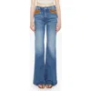 Mother The Pointy Pocket Doozy Heel Jeans In Remember When In Blue