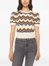 Mother The Powder Puff Sweater The Highs And Lows In Multi
