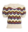 Mother The Powder Puff Sweater The Highs And Lows In Neutral