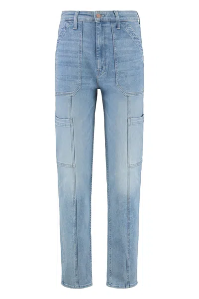 MOTHER THE PRIVATE DBL SKINNY JEANS