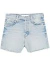 Mother The Proper Short In Blue