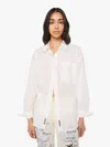 Mother The Pushing Buttons Shirt In White