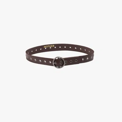Mother The Racer Shirt In Brown