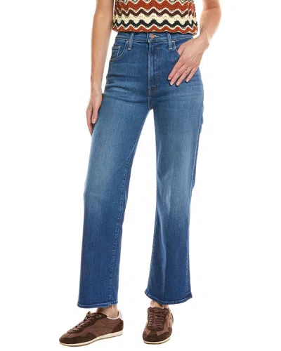 Mother The Rambler Flood Nip It In The Bud Jean In Animal Print