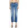 Mother The Down Low Spinner Heel Digital Underground Jeans In Whats Your Sign