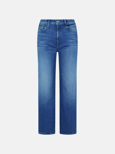 Mother 'the Rambler Zip Ankle' Blue Cotton Jeans