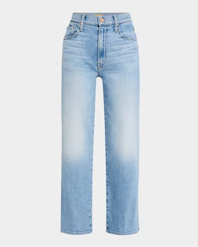 MOTHER THE RAMBLER ZIP ANKLE JEANS