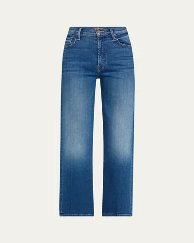 MOTHER THE RAMBLER ZIP FLOOD JEANS