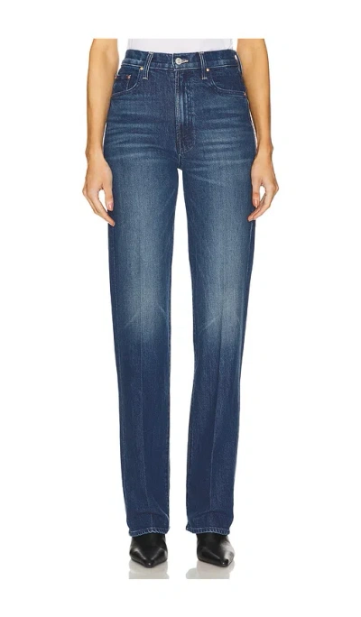 Mother The Rambler Zip Heel. In Blue