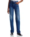 Mother The Rambler Zip Heel High Rise Jeans In Which Is Witch In Which Is Witch