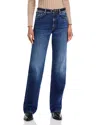 Mother The Rambler Zip Heel Jeans In Unplugged In Brown