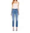 Mother The Slider Hover Heart Throb Jeans In Multi