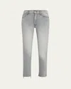 Mother The Rascal Ankle Fray Jeans In Noted