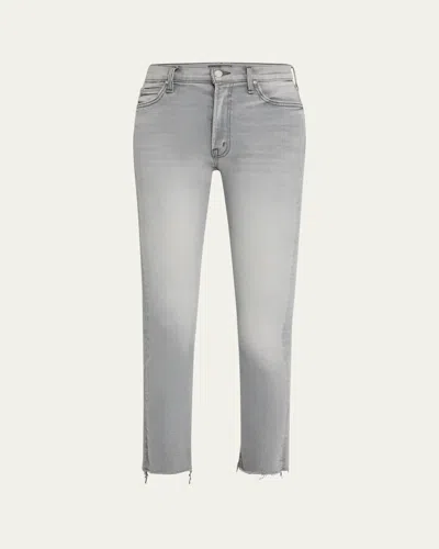 Mother The Rascal Ankle Fray Jeans In Noted