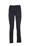 Mother The Rascal Ankle Snippet Jeans In Black Denim