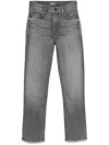 Mother The Rascal Flood Jeans In Gray