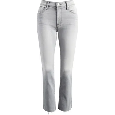 Mother The Rascal Frayed Ankle Slim Jeans In Noted