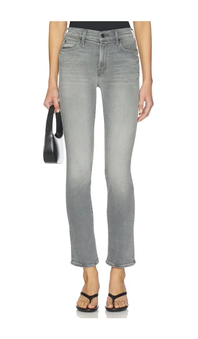 Mother The Rascal Hover Jeans In Gray