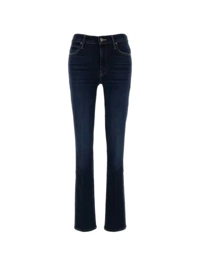 Mother The Rascal Skimp Denim Jeans In Blue