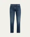 Mother The Rascal Skimp Jeans In Multi