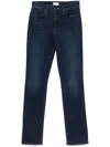 Mother `the Rascal Skimp` Jeans In Blue