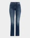 Mother The Rascal Skimp Jeans In Blue