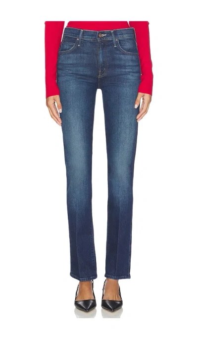 Mother The Rascal Skimp Jeans In Blue