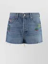 MOTHER THE REBEL DENIM SHORTS