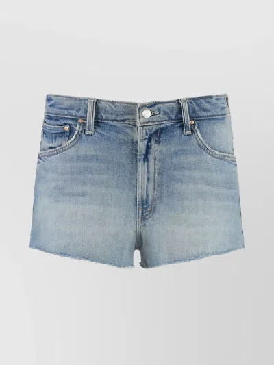 MOTHER THE REBEL DENIM SHORTS