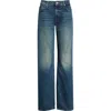 Mother The Reifler High-rise Straight-leg Jeans In Blue