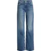 Mother The Reifler High Waist Jeans In Blue