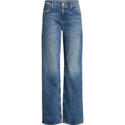 Mother The Reifler High Waist Jeans In Blue