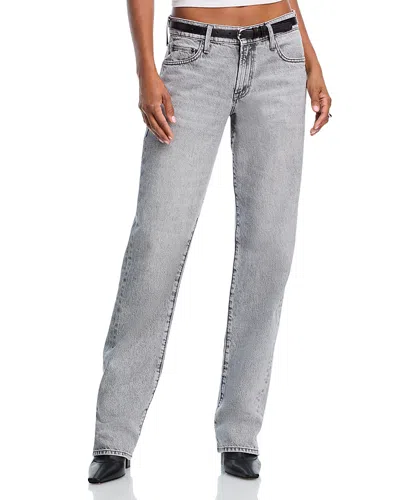 Mother The Relish Heel Jeans In Earl Grey In Gray