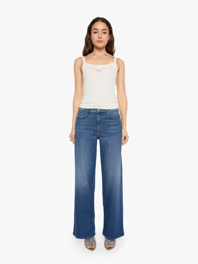 Mother The Rerun Zip Sneak Deluxe Edition Jeans In Blue - Size 23
