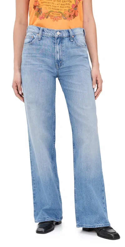 Mother The Rerun Zip Sneak Jeans Last Bite