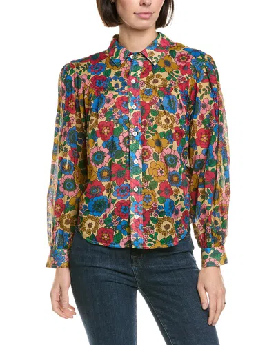 Mother The Rhapsody Exes Shirt In Blue