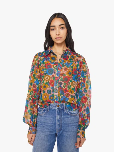 Mother The Rhapsody Exes Track And Flower Fields Shirt In Multi - Size X-large