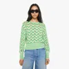 Mother The Ribbed Jumper In Green