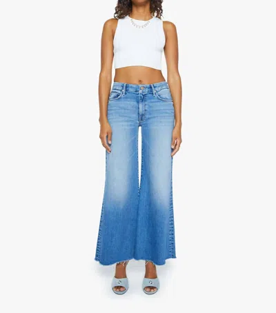 Mother The Roller Fray Jean In Fan Favorite In Blue