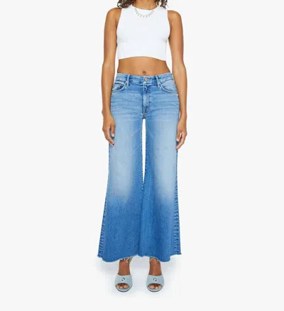 Mother The Roller Fray Jean In Fan Favorite In Blue