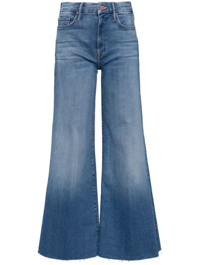 Mother The Roller Fray Jeans In Work Hard Play Hard