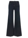 Mother Flared The Roller Fray Jeans