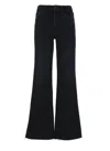 Mother Cropped Fit Jeans In Blue
