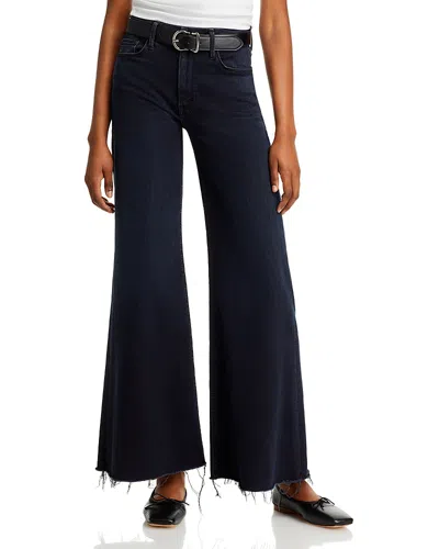 Mother The Roller Fray Jeans In Night In Venice In Blue